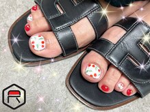 東海最大級ネイルサロン by レディスペネイル 名駅店/フット☆チェリーネイル☆