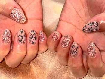 ザ バーム 船橋店(THE BALM)/アニマル柄ネイル/夏ネイル