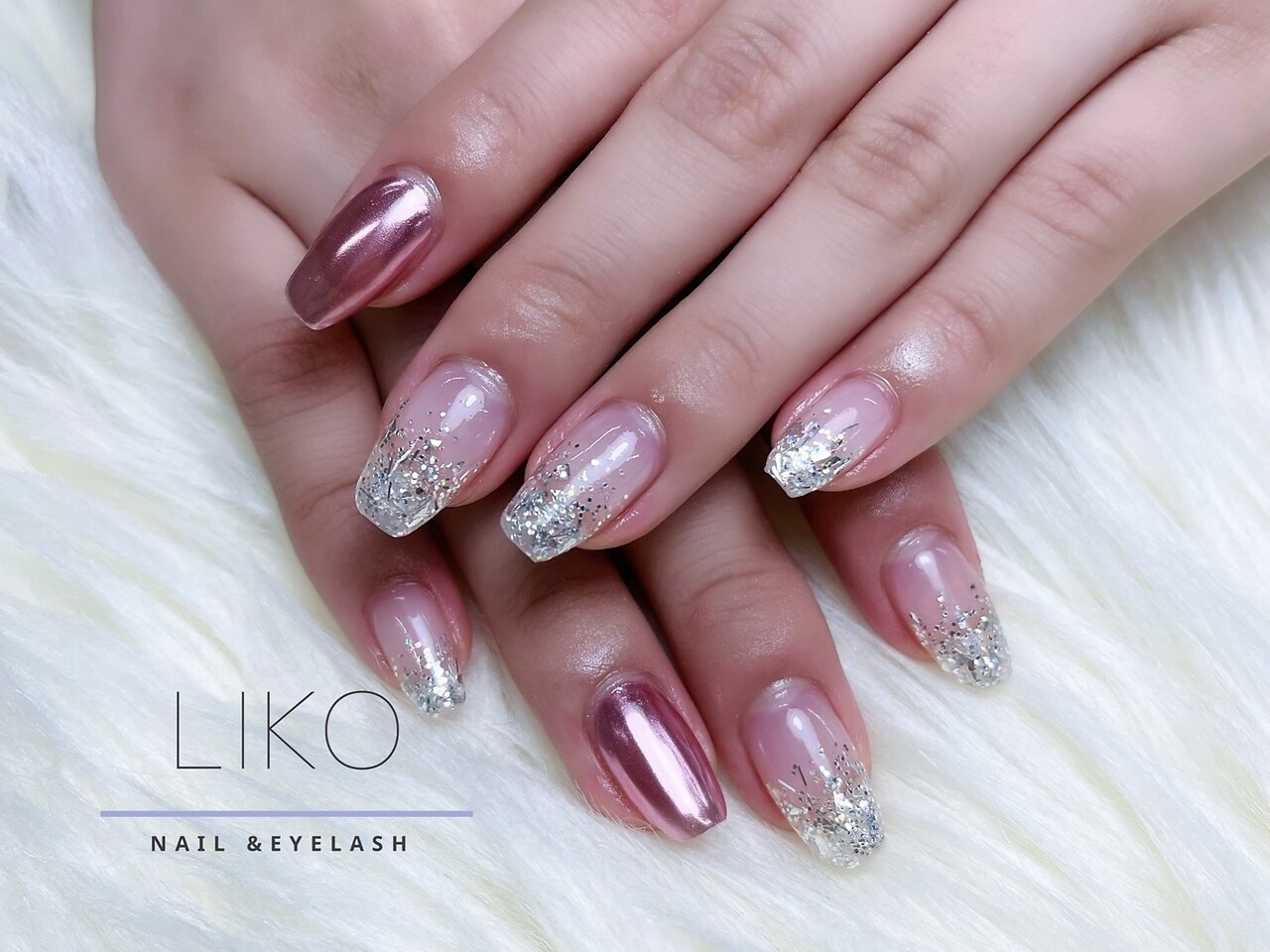 2026年春トレンド】ピンク×シルバーのネイルデザイン集｜人気順