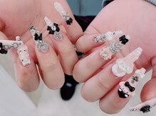 レアネイル 新宿(le'a nail)/ゴテゴテネイル