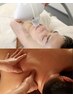 人気No.1★背面リンパ70分+ヒゲ脱毛!疲れも身だしなみも整う人気セット!