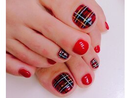チェックネイル