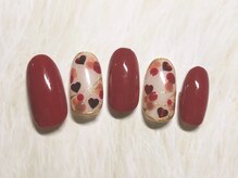ボーホーネイルズコレクション(BOHO NAILS COLLECTION)/Valentine's collection 8000円