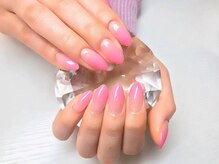 ココロバ ネイルアンドビューティーサロン(COCOLOBA)/シアーカシスピンクグラデ