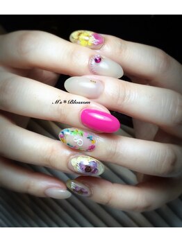 ネイルサロンアンドスクールエムズブロッサム(Nailsalon & school M's Blossom)/ジェルアートやり放題コース