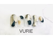 ヴリエ 小作店(VURIE)/ニュアンス／ミラーネイル