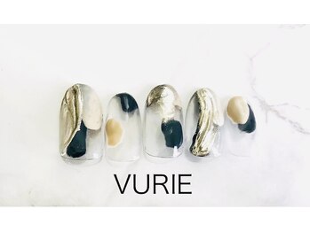 ヴリエ 小作店(VURIE)/ニュアンス/ミラーネイル