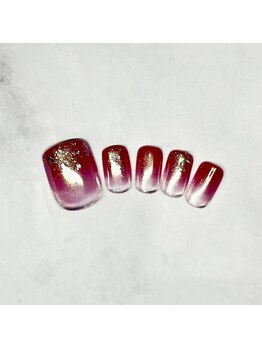 タネモト(Tanemoto)/2・3月フットネイル¥8200