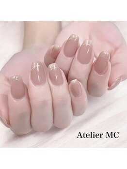 アトリエ エムシー 新富町(Atelier MC)/ワンカラーラメライン