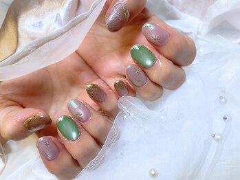 《天然石nail》