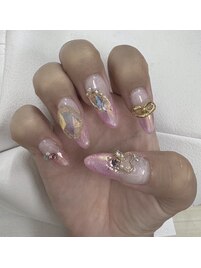 オーロラネイル(長さ出し有)