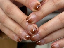 フィロンネイル 武蔵小杉店(filonnail)/グラデーション（クリアベース）