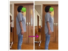 フェルナ(FERNA)/姿勢が変わると若見えに♪