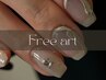 【Hand/オフ込】 フリーアート90min ¥9130