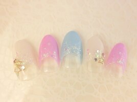 ■渋谷>8990円/春カラーフレンチ