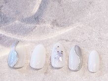 ブレスネイル(brace Nail)/ホワイト×マグネット