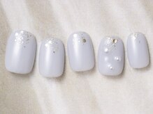 アイネイルズ 天神今泉店(I-nails)/【misato.n】冬ラメネイル