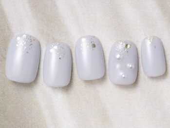 アイネイルズ 天神今泉店(I-nails)/【misato.n】冬ラメネイル