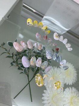 アヴェリー(wavery)の写真/やりたいイメージに悩んでしまう方に◎毎月変わる定額デザインの中からお好みのデザインを選べる！