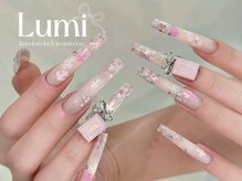 ルミネイル 大宮東口店(Lumi Nail)/桜きらめきロング