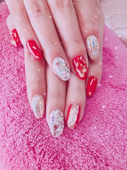 ネイルサロン パピリオ(Nail Salon papilio)/ゴージャスネイル♪