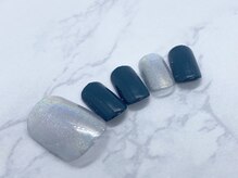 タネモト(Tanemoto)/12・1月フットネイル￥5500