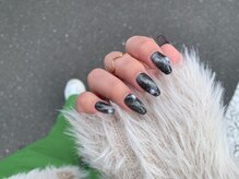 ネイルサロン ソウ 京橋店(Nail Salon Sou)/マグネット×ブラック