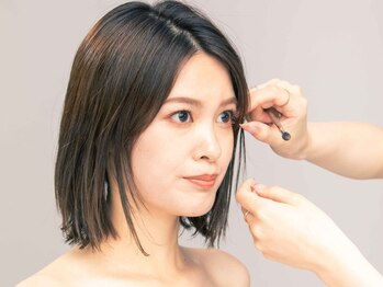 アイラッシュデザイン ピュール 福井店(Eyelash Design PUR)の写真/お客様一人ひとりの目の形、雰囲気、ライフスタイルに合わせた提案を♪バインドロックはモチの良さが抜群★