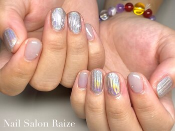 ライズ 本町店(Raize)/バカラネイル/ユニコーンミラー