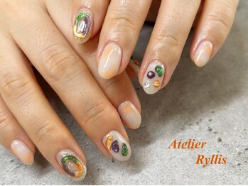 ぷっくりデザイン