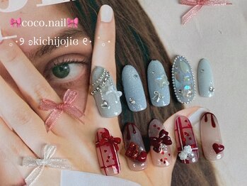ココネイル 吉祥寺(coco.nail)/ガーリー　ネイル
