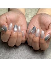 ネイルズ ヒマワリ(Nails Himawari)/【前田担当】定額ミディアム