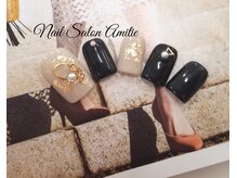 ネイルサロン アミティエ(Nail Salon Amitie)/大人ビジュー×クールfootネイル