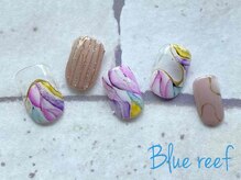 ネイルアンドまつげエクステ ブルーリーフ 四谷三丁目店(Blue Reef)/ニュアンスネイル