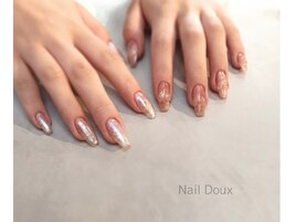 ぷっくりハートネイル