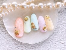 ネイルサロンフォーユー(for u)/たらしこみネイル¥8980
