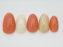 ネイルサロン アビー グランデュオ蒲田店(abbie)/コーラルベージュ¥8844