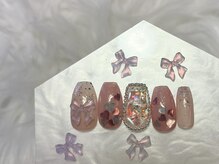 ドットミーバイシュエット(dot Me by chouette)/ハートホロネイルデザイン