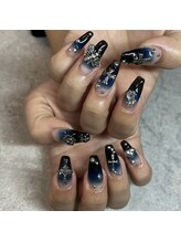 ネイルサロン ココロジー(COCOLOGY)/クロムパーツ　海外風