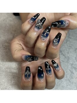 ネイルサロン ココロジー(COCOLOGY)/クロムパーツ 海外風