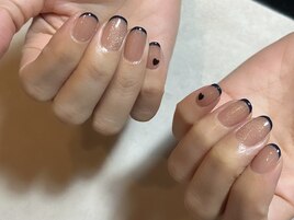 マグネット×スキニーフレンチ