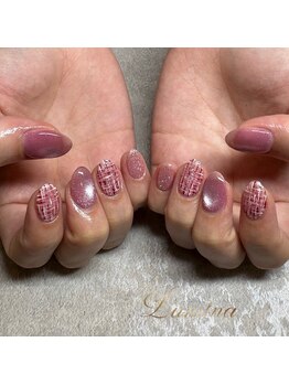 ルミナ 伊勢崎店(Lumina)/ツイードネイル