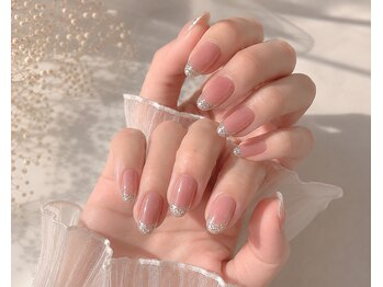 アルマ バイ キティズ 武蔵新城店(Alma by kittys)/ラメフレンチネイル