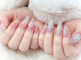 ワンホン★プルメリアネイル