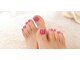 ミッシュネイル(mish nail)の写真/足元からキレイを追求♪フットネイルデビューしませんか？《韓国発特許取得の巻き爪改善ジェルも◎》