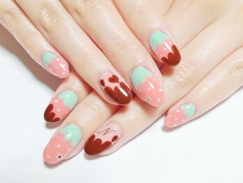 ネイルコレクション ピンク(Nail Collection Pink)/ジェル付放★チョコ・いちご