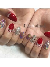 クリスタルネイル ボンベルタ橘店(CRYSTAL NAIL)/キラキラネイル