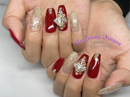 【自爪ネイル】冬カラー