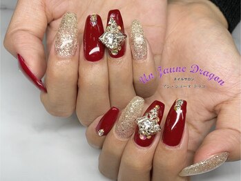 アン ジョーヌドラゴ/【自爪ネイル】冬カラー