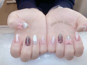 ウサギネイル 新大久保店(usagi nail)/冬ネイル